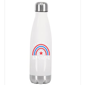 Nevada Gift I Love Nevada Usa Great Gift Stainless Steel Insulated Water Bottle