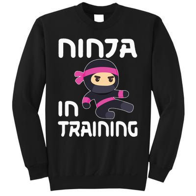 Ninja Girl In Training Sweatshirt