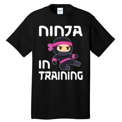 Ninja Girl In Training Tall T-Shirt