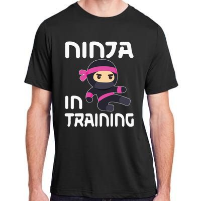 Ninja Girl In Training Adult ChromaSoft Performance T-Shirt