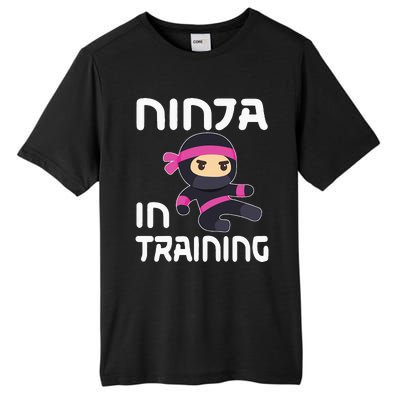 Ninja Girl In Training Tall Fusion ChromaSoft Performance T-Shirt