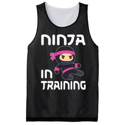 Ninja Girl In Training Mesh Reversible Basketball Jersey Tank