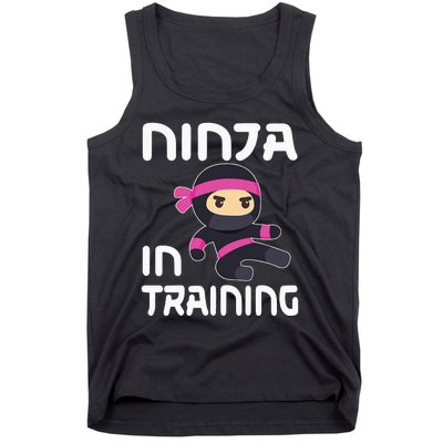 Ninja Girl In Training Tank Top