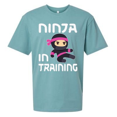 Ninja Girl In Training Sueded Cloud Jersey T-Shirt