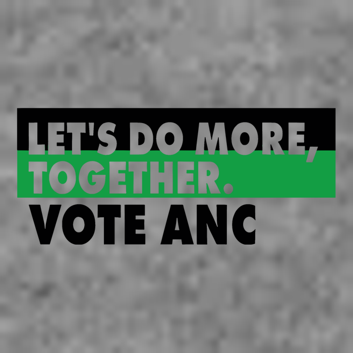 Ngamla Gouws LetS Do More Together Vote Anc 7-Panel Snapback Hat