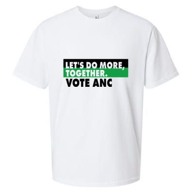 Ngamla Gouws LetS Do More Together Vote Anc Sueded Cloud Jersey T-Shirt