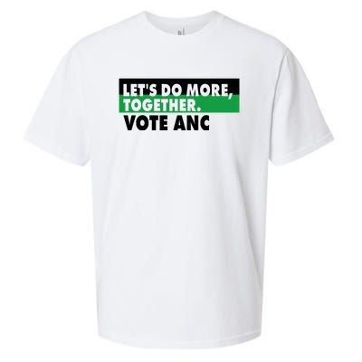 Ngamla Gouws LetS Do More Together Vote Anc Sueded Cloud Jersey T-Shirt