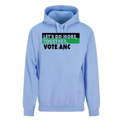 Ngamla Gouws LetS Do More Together Vote Anc Unisex Surf Hoodie