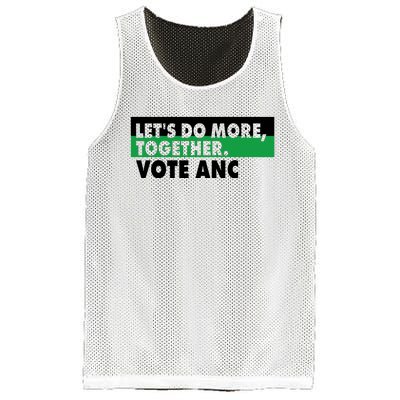 Ngamla Gouws LetS Do More Together Vote Anc Mesh Reversible Basketball Jersey Tank