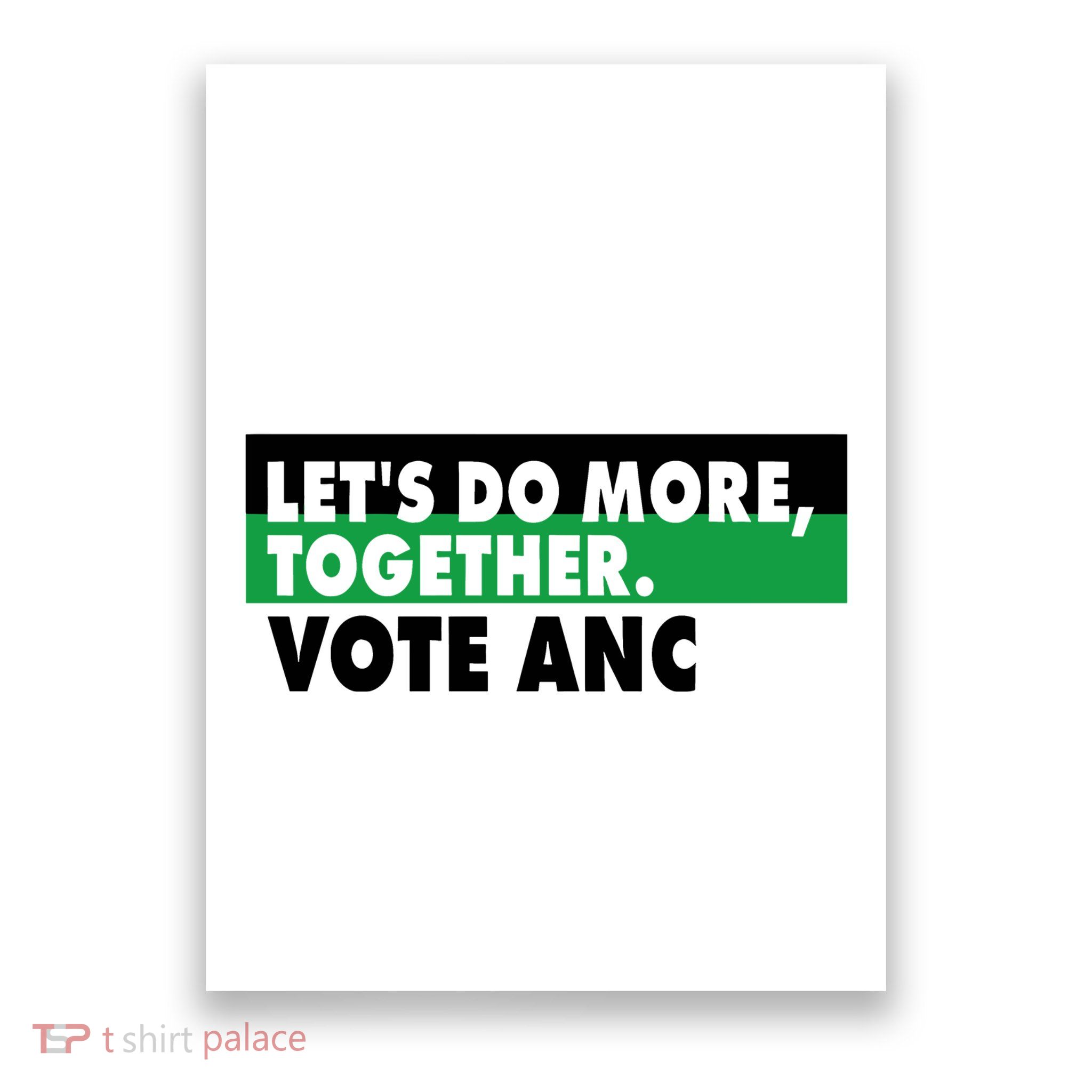 Ngamla Gouws LetS Do More Together Vote Anc Poster