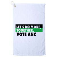Ngamla Gouws LetS Do More Together Vote Anc Golf Towel
