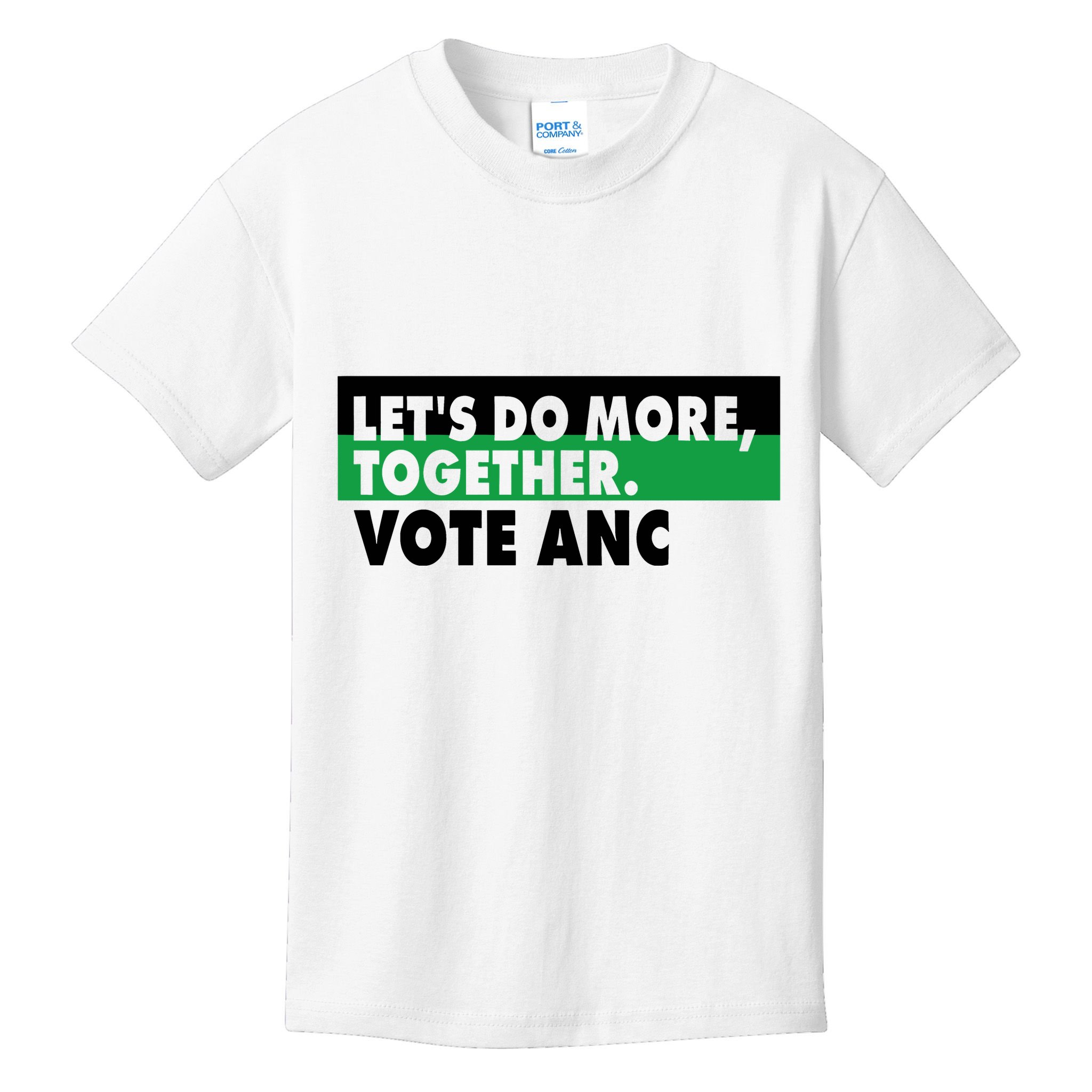 Ngamla Gouws LetS Do More Together Vote Anc Kids T-Shirt
