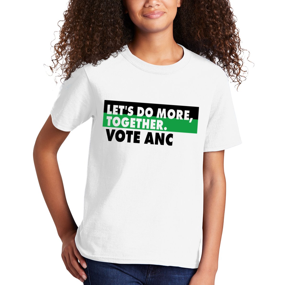 Ngamla Gouws LetS Do More Together Vote Anc Kids T-Shirt
