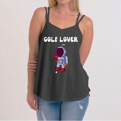 National Golf Lovers Day funny disc golf lovers sports Women's Strappy Tank