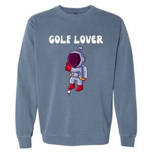 National Golf Lovers Day funny disc golf lovers sports Garment-Dyed Sweatshirt