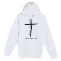 No Greater Love Cross Christian Easter Premium Pullover Hoodie