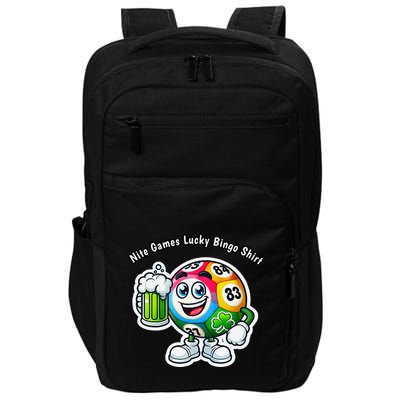 Nite Games Lucky Bingo Impact Tech Backpack