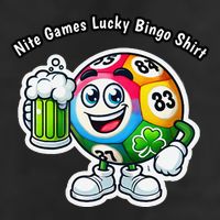Nite Games Lucky Bingo 11oz C Handle Ceramic Mug
