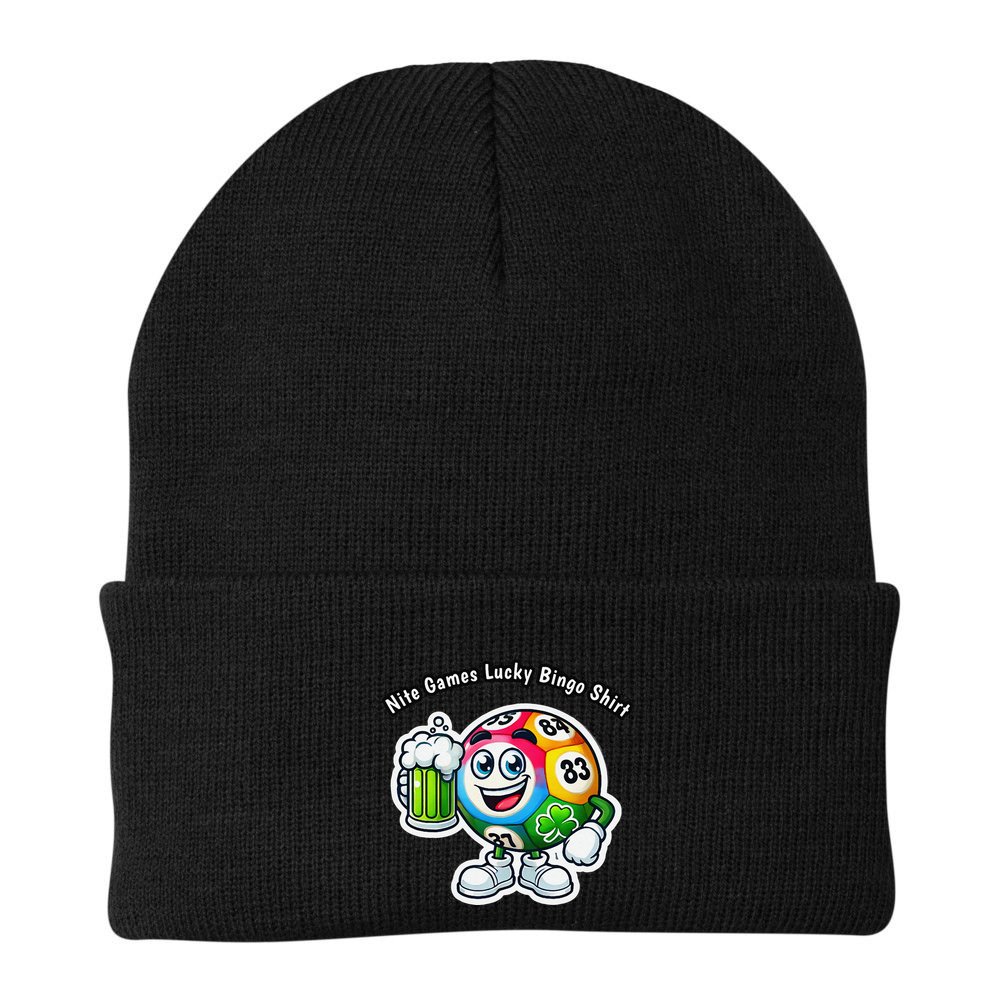 Nite Games Lucky Bingo Beanie