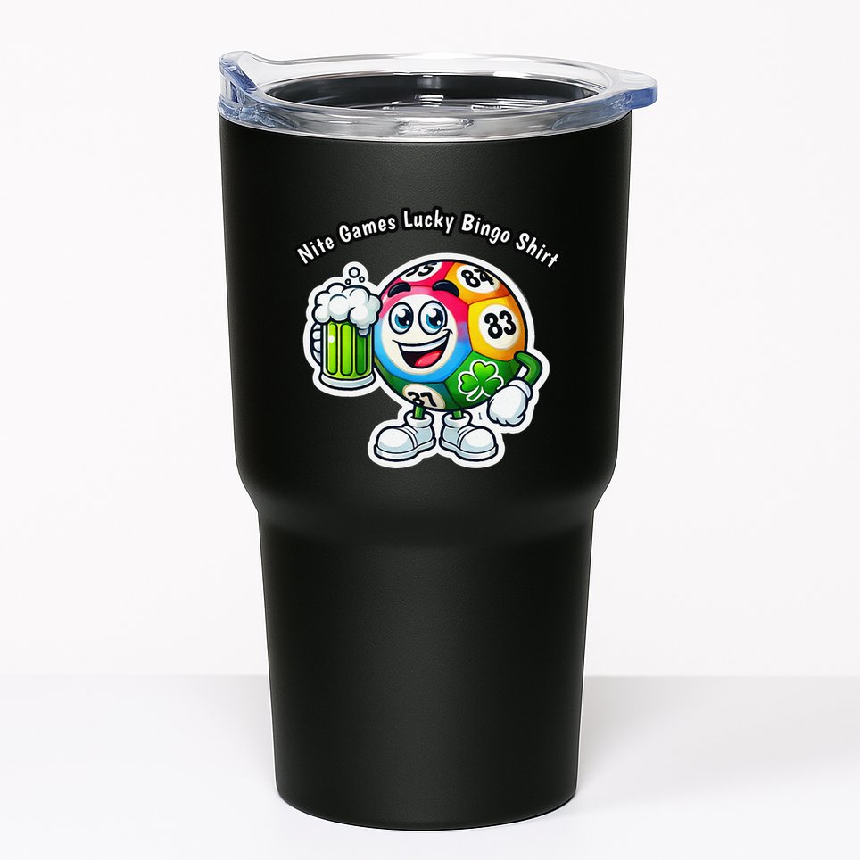 Nite Games Lucky Bingo Tumbler