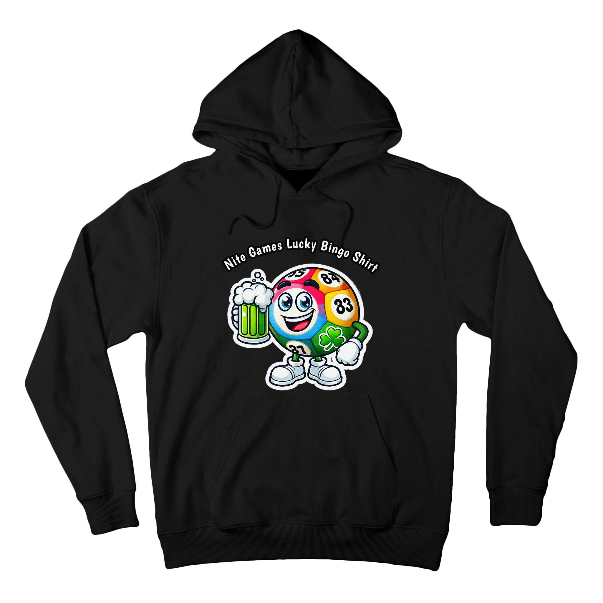 Nite Games Lucky Bingo Tall Hoodie