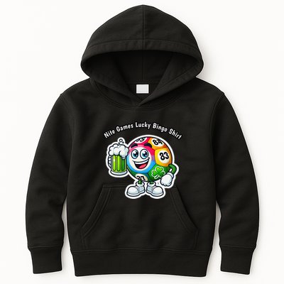 Nite Games Lucky Bingo Kids Hoodie