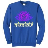 Namaste Gift Lotus Flower Spiritual Yoga Om Great Gift Sweatshirt