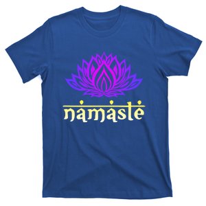 Namaste Gift Lotus Flower Spiritual Yoga Om Great Gift T-Shirt