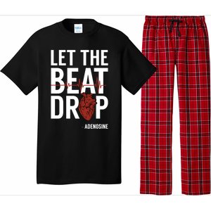 Nurse Gift Let The Beat Drop Adenosine Rn Meaningful Gift Pajama Set