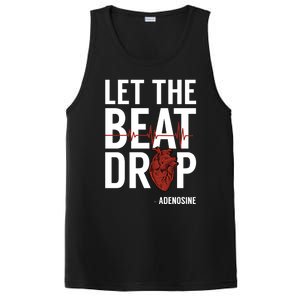 Nurse Gift Let The Beat Drop Adenosine Rn Meaningful Gift PosiCharge Competitor Tank