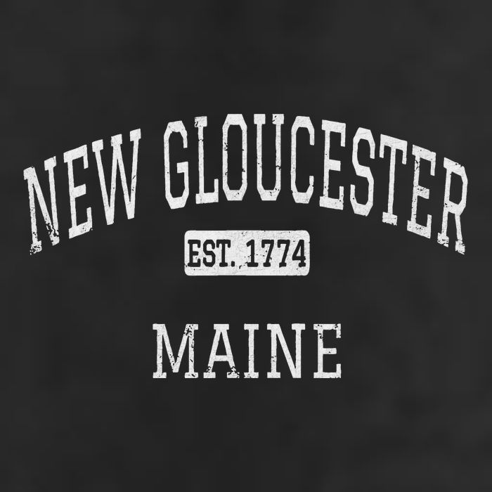 New Gloucester Maine Me 7 Panel Mesh Trucker Snapback Hat