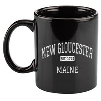 New Gloucester Maine Me 11oz C Handle Ceramic Mug