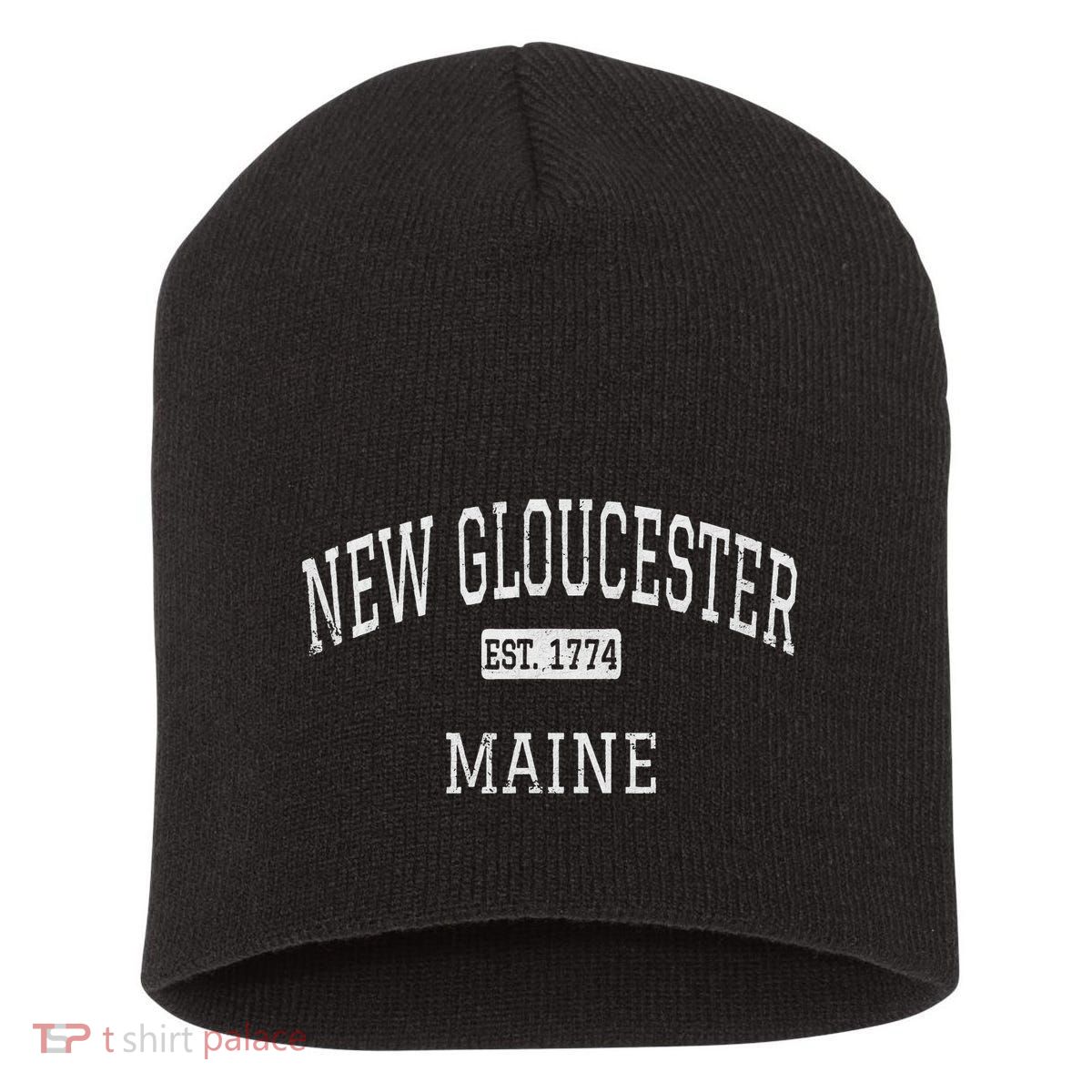 New Gloucester Maine Me Short Acrylic Beanie