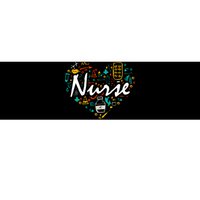 Nurse Gifts Nurse Week Gifts Cute Nurse Heart Bumper Sticker