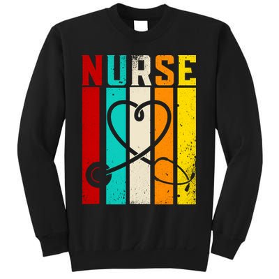 Nurse Gifts Nurse Week Gifts Cute Nurse Vintage Retro Sweatshirt