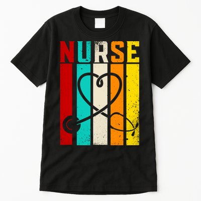 Nurse Gifts Nurse Week Gifts Cute Nurse Vintage Retro Tall T-Shirt