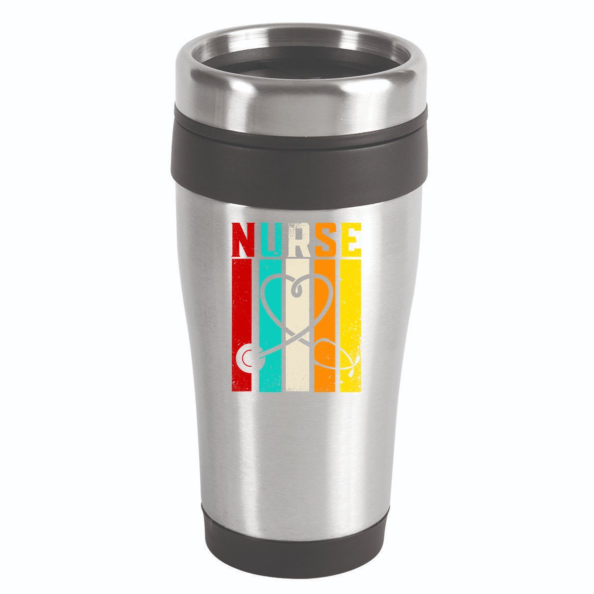 Nurse Gifts Nurse Week Gifts Cute Nurse Vintage Retro 16oz Travel Tumbler