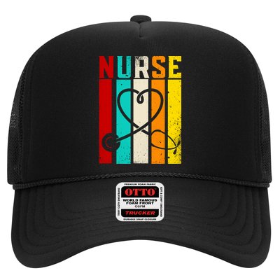 Nurse Gifts Nurse Week Gifts Cute Nurse Vintage Retro Trucker Hat