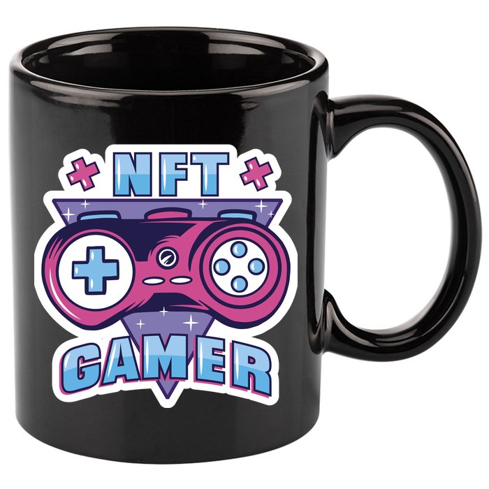NFT Gamer 11oz C Handle Ceramic Mug