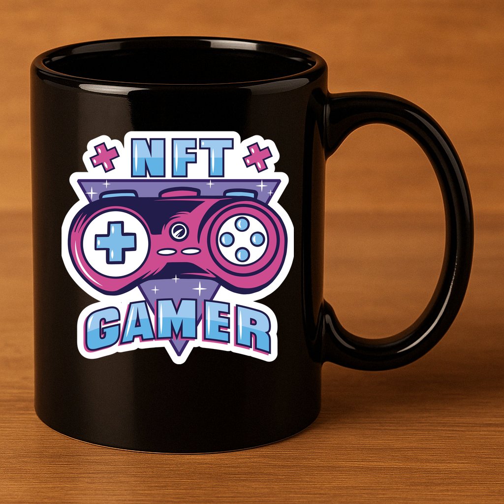 NFT Gamer 11oz C Handle Ceramic Mug