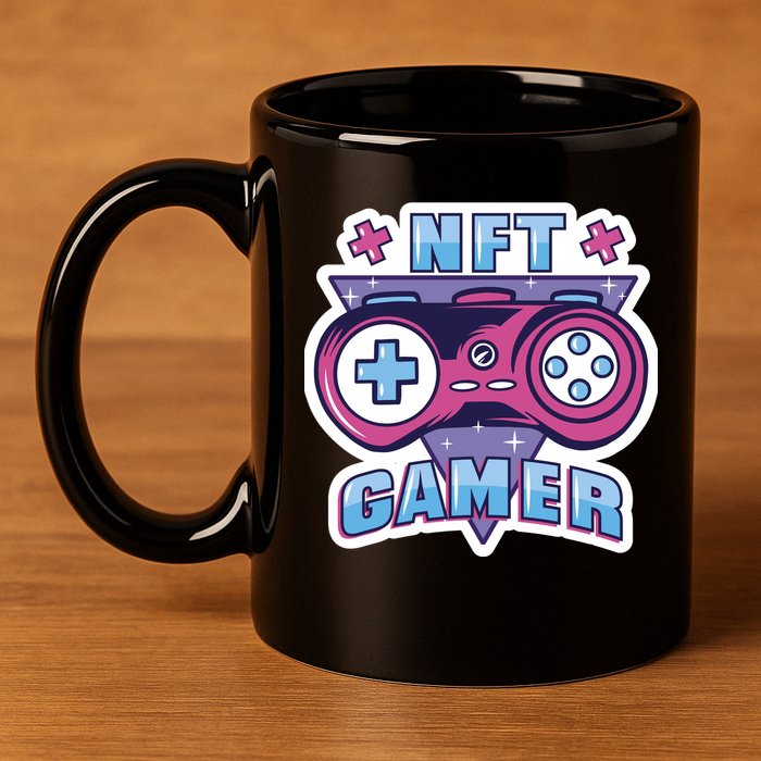 NFT Gamer 11oz C Handle Ceramic Mug