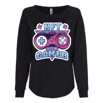 NFT Gamer Womens California Wash Sweatshirt