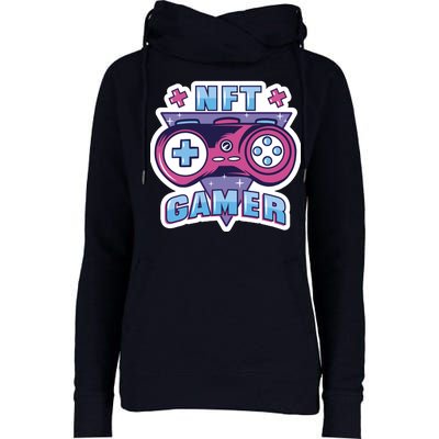 NFT Gamer Womens Funnel Neck Pullover Hood