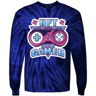 NFT Gamer Tie-Dye Long Sleeve Shirt