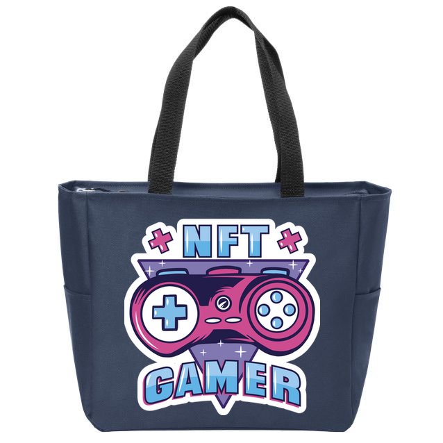 NFT Gamer Zip Tote Bag