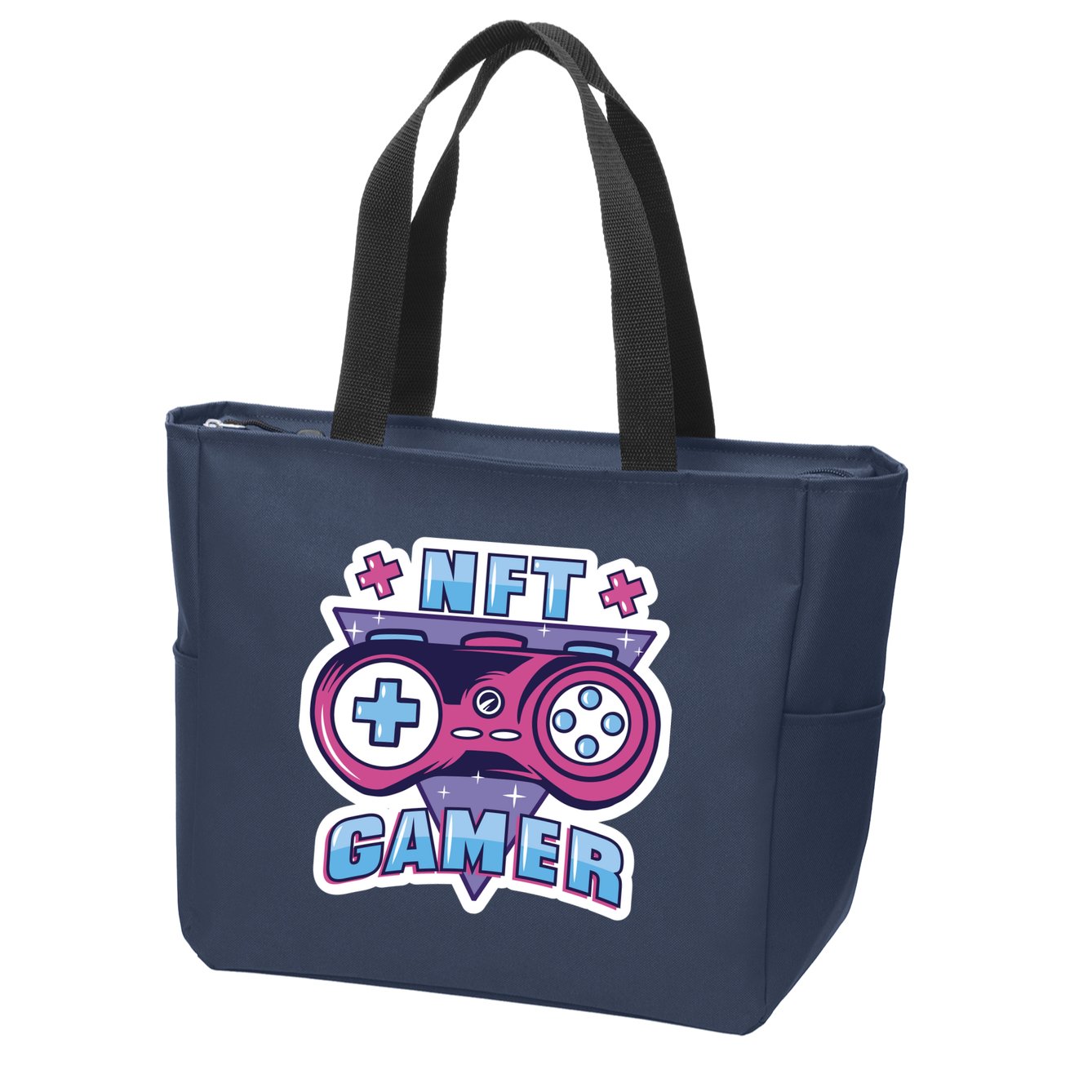 NFT Gamer Zip Tote Bag