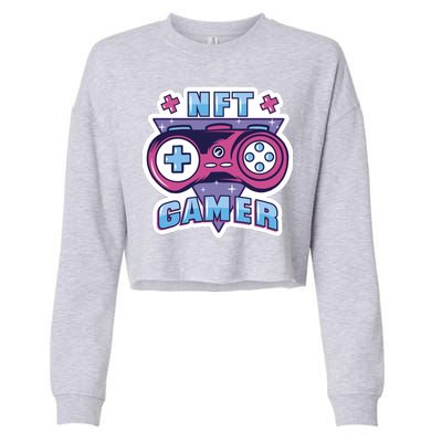 NFT Gamer Cropped Pullover Crew