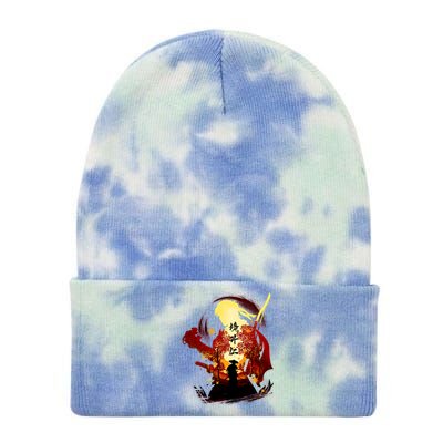 New Ghost Tie Dye 12in Knit Beanie