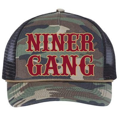 Niner Gang Retro Rope Trucker Hat Cap