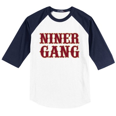 Niner Gang Baseball Sleeve Shirt